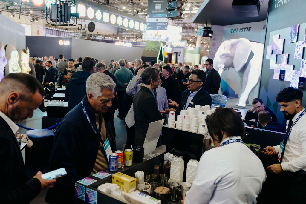 Integrated Systems Europe (ISE) — exhibition activation at Fira Gran Via - Barcelona, ES — 1