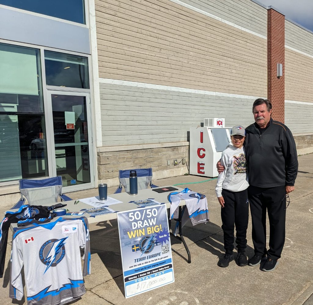50/50 Draw at Beaver Valley Arena