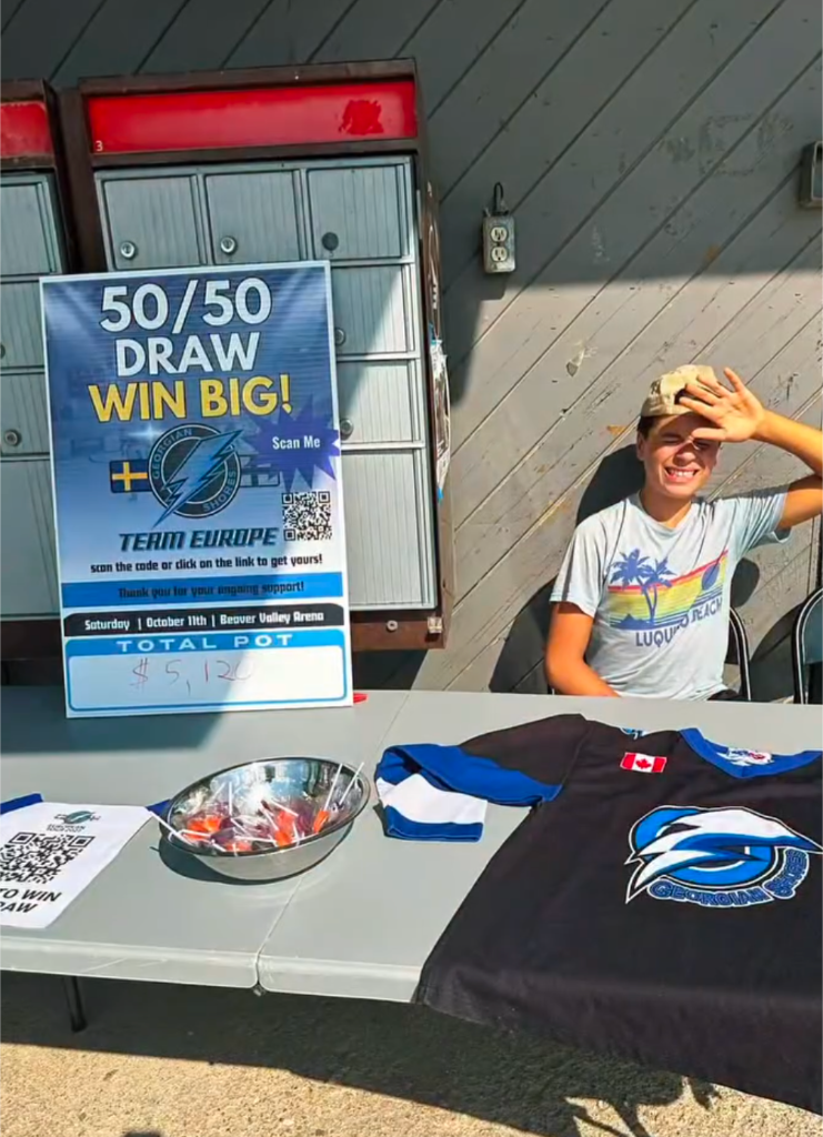 50/50 Draw fundraiser