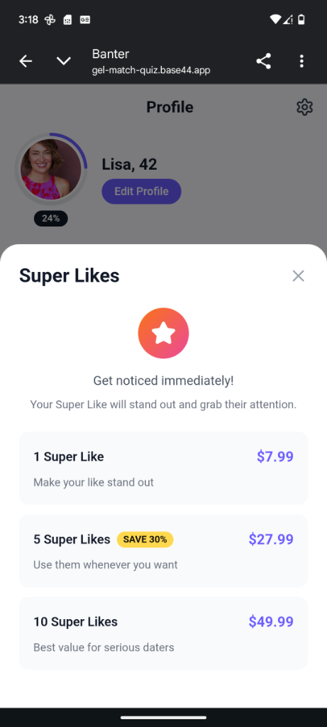 Super Likes