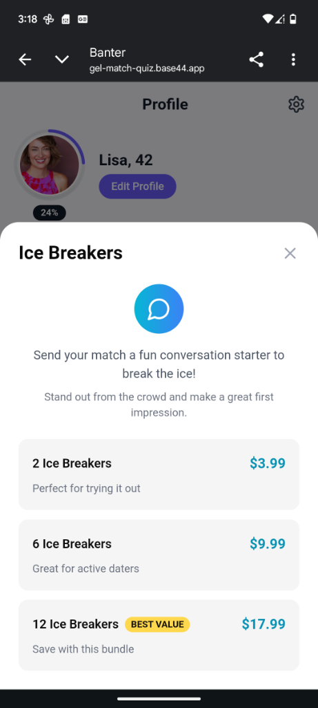 Ice Breakers