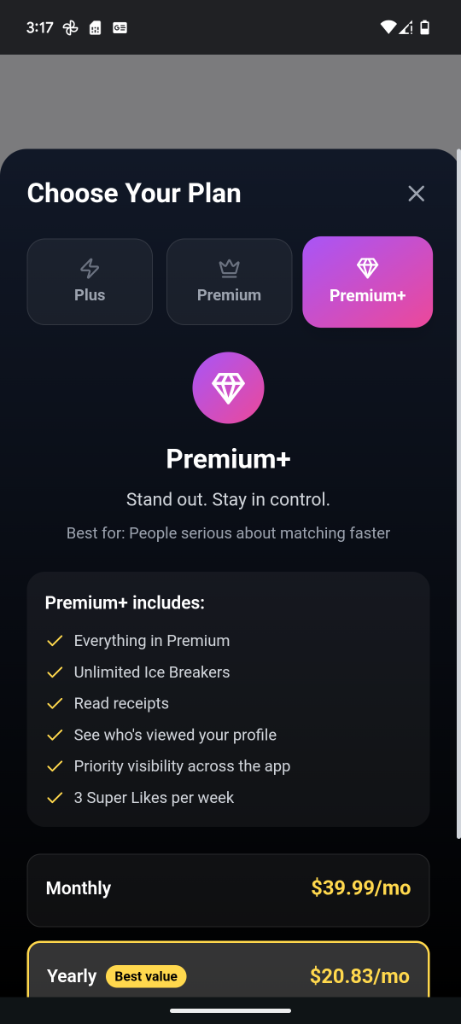 Premium+ Plan