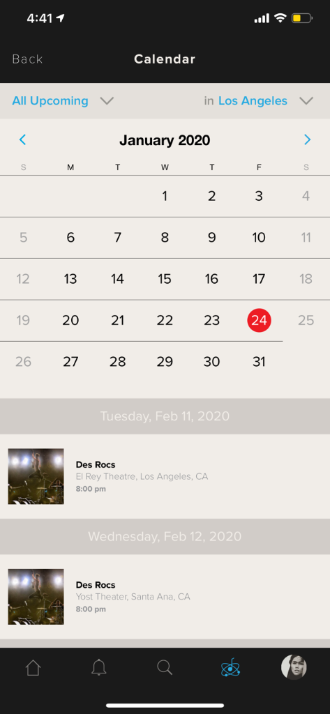 Events Calendar