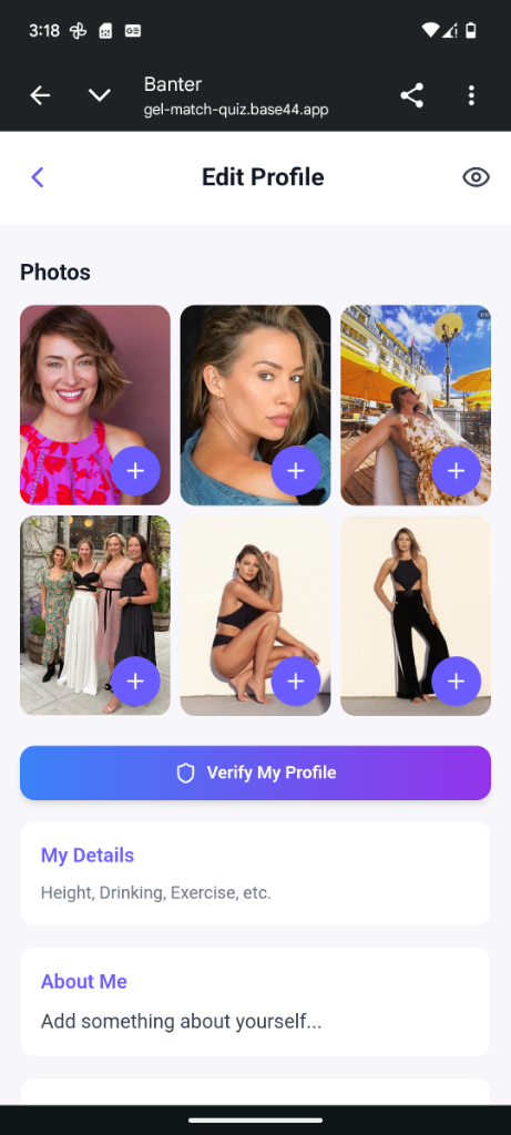 Edit Profile
