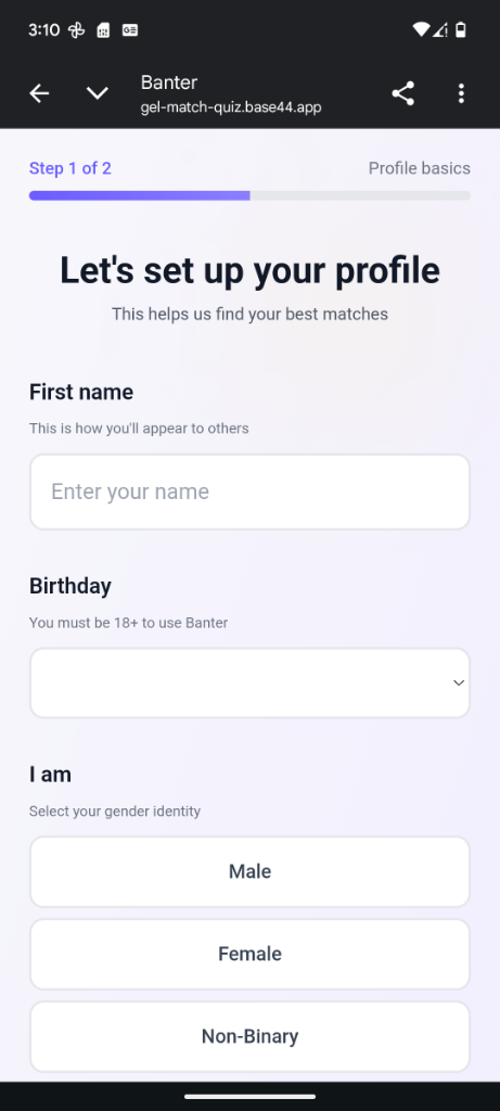 Profile Basics