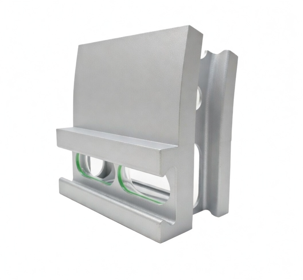 SlideBrick with green-ringed circular voids