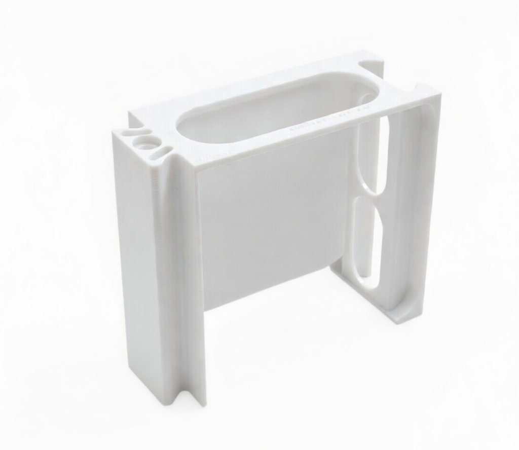 SlideBrick standard white showing internal void structure