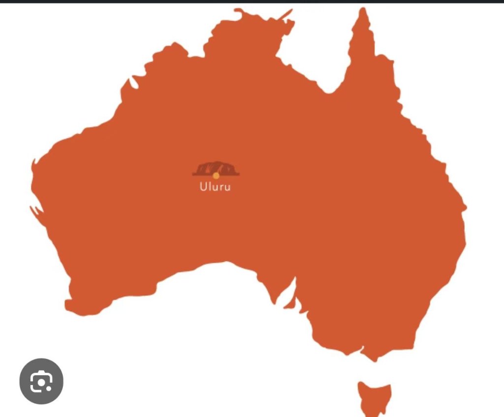 Uluru map
