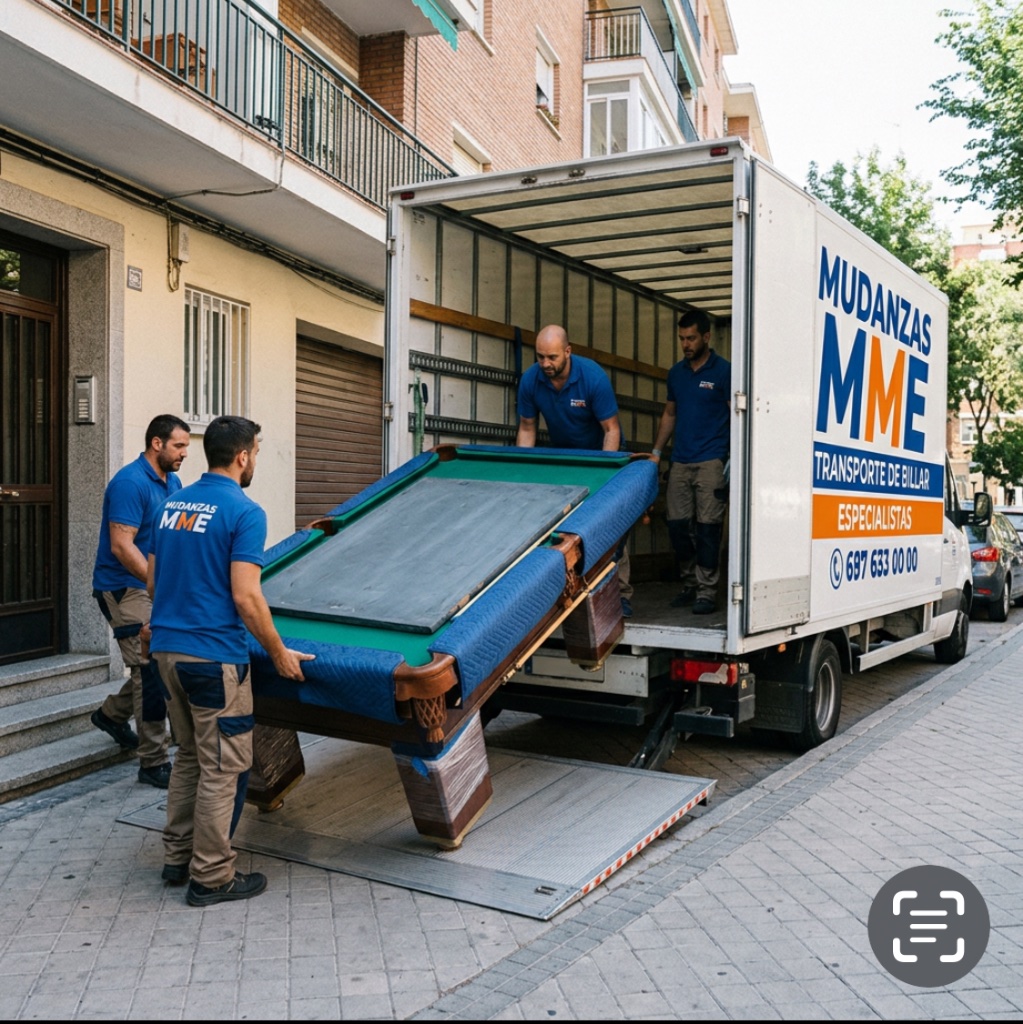 Transporte de billar