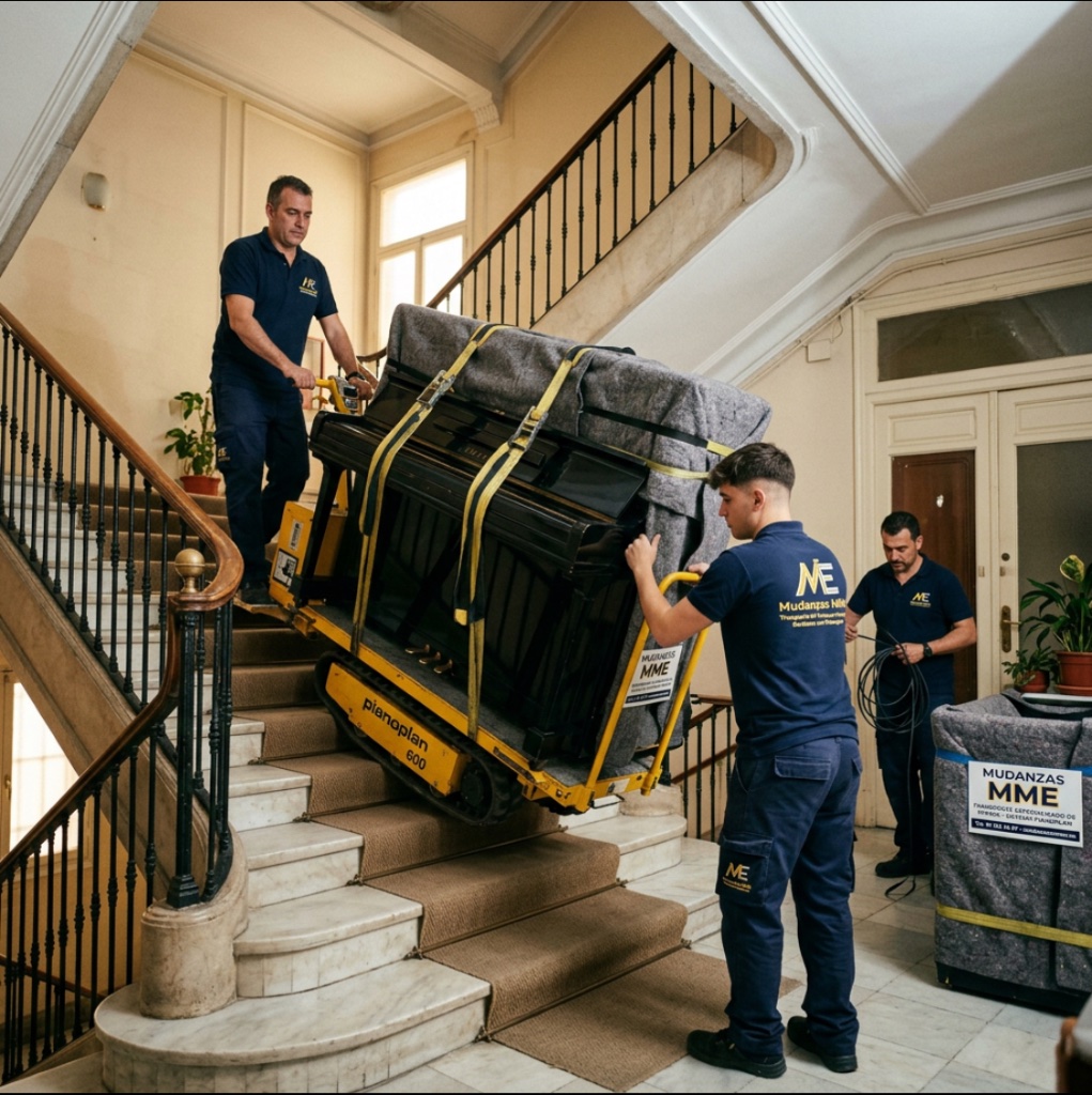 Transporte de pianos especializado