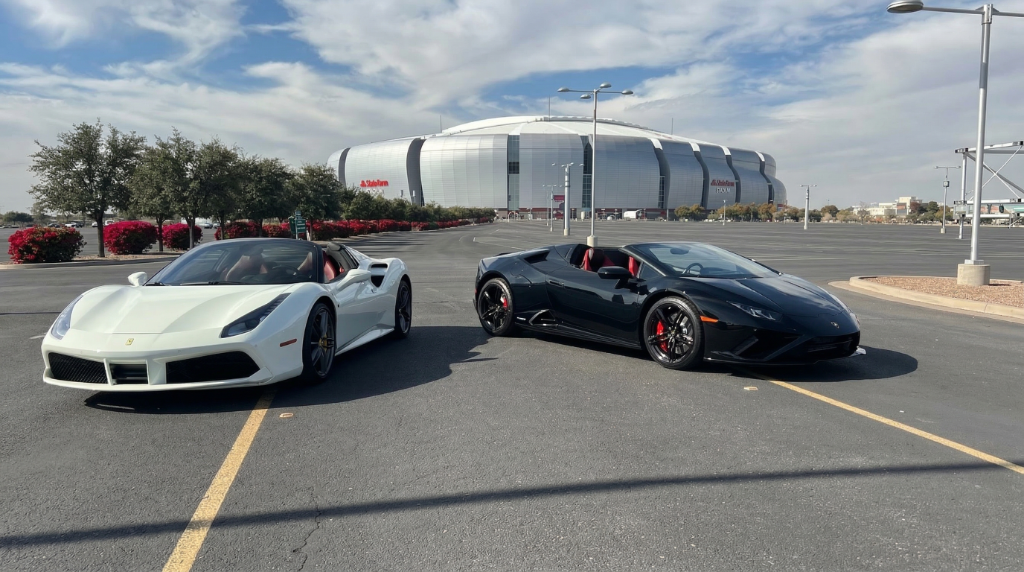 Ferrari and Lamborghini luxury exotic car detailing Arizona