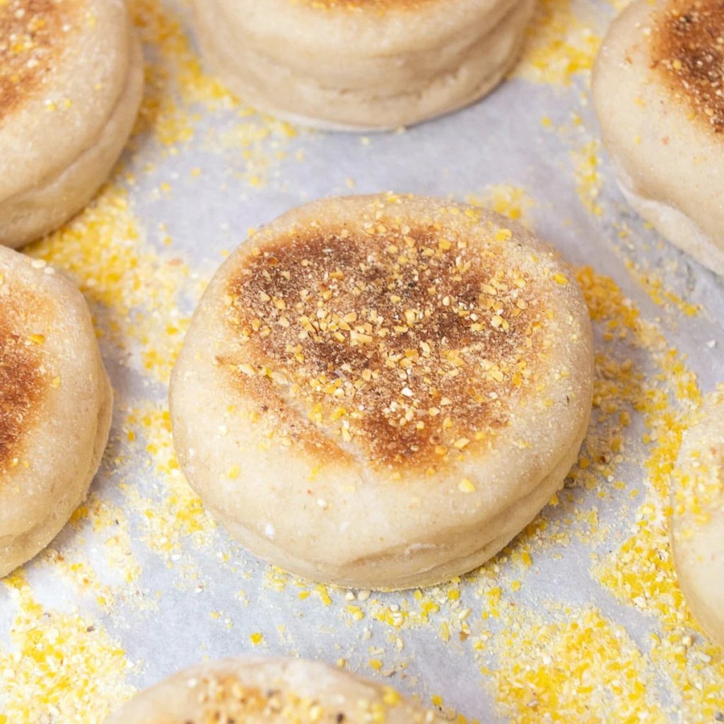 Sourdough English Muffins