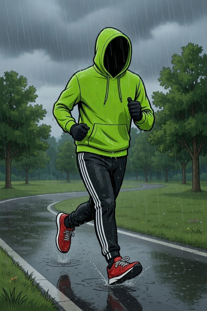 Outdoor Run - Rain
