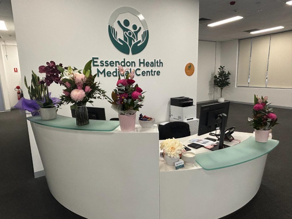 Reception area