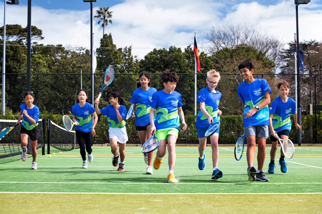 Trademark Tennis coaching session