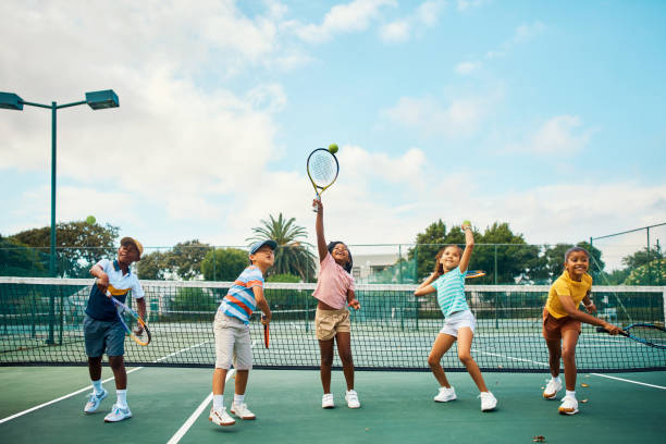 Junior tennis competition group
