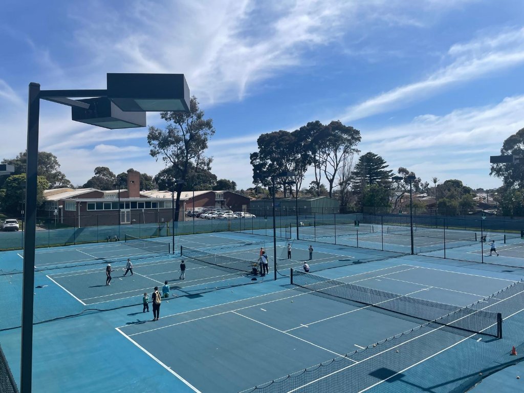 Maccabi Tennis Club courts