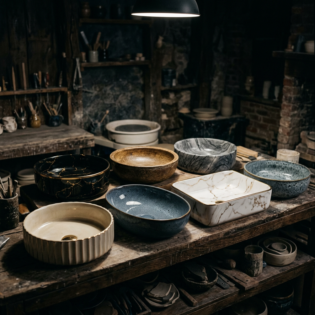 Artisan crafting ceramic