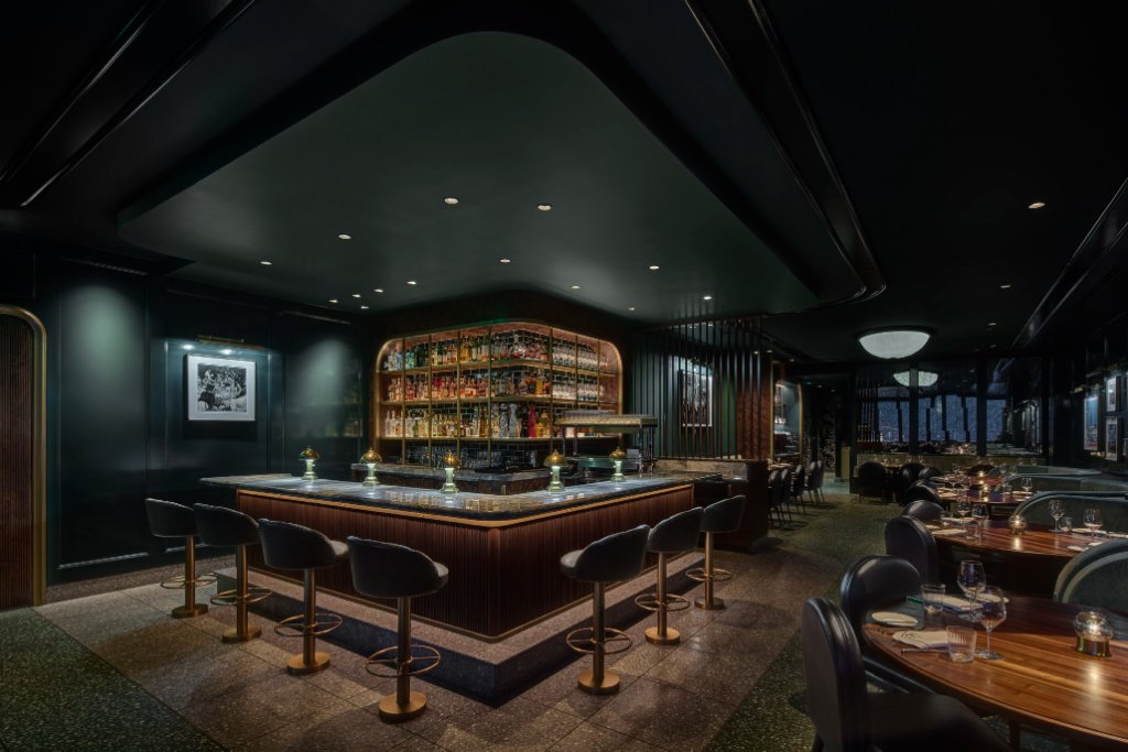 Elegant restaurant interior