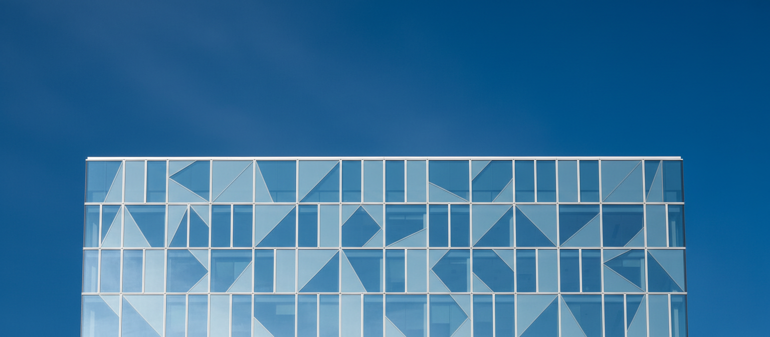 Corporate building facade