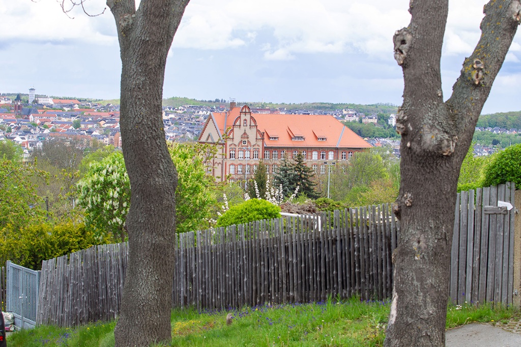 Blick von der Anhöhe auf die Ostvorstadt