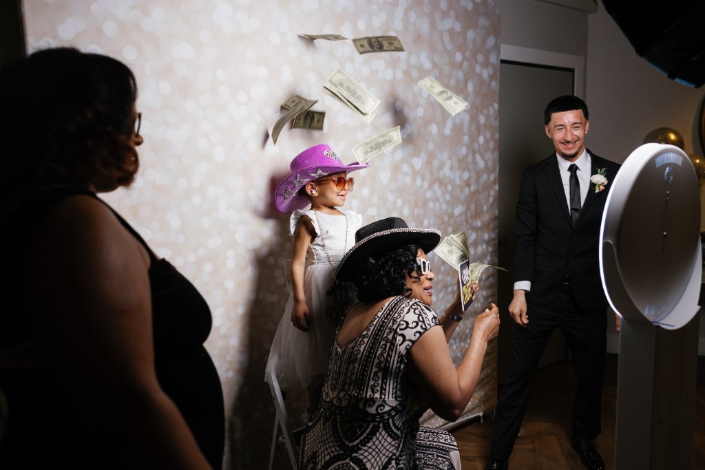 Photo booth rental Connecticut wedding