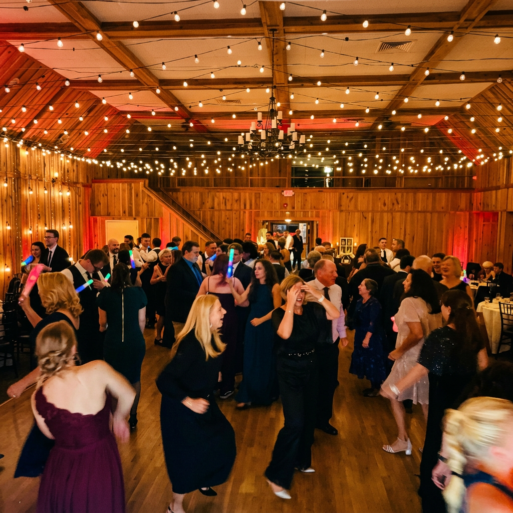 Elegant wedding celebration