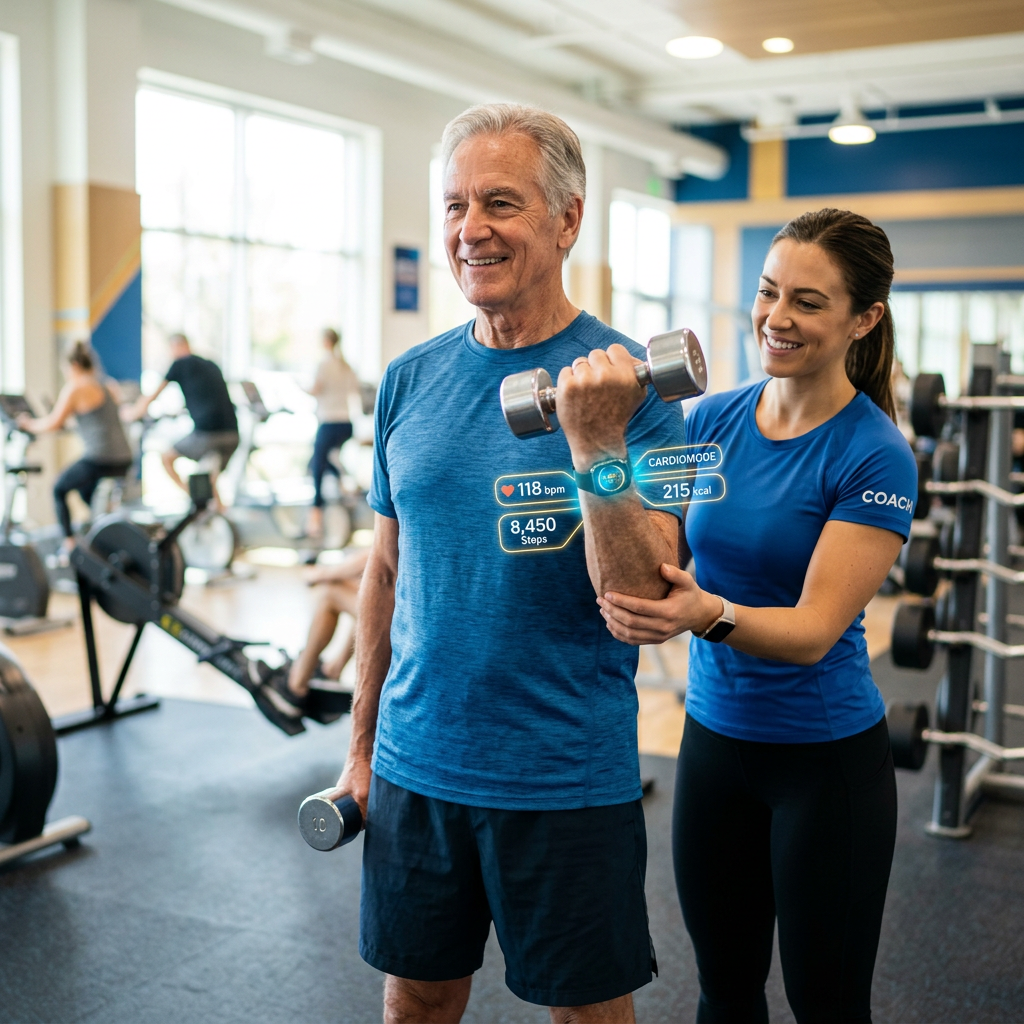 Treino para Idosos com Smartwatch e IA: Guia Prático