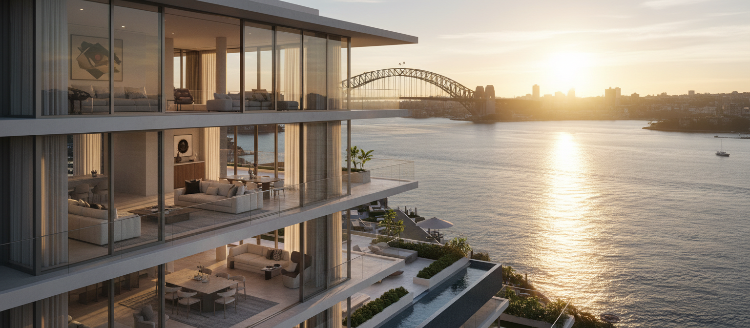 HarbourHost premium short stay apartment in Sydney with harbour views