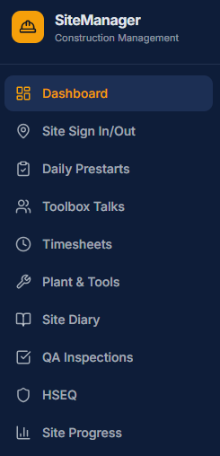 SitePulse by AMPUS template preview