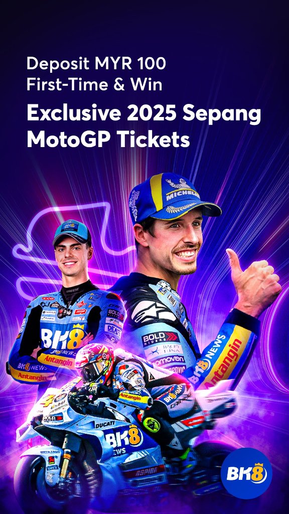 BK8 Sepang MotoGP Tickets
