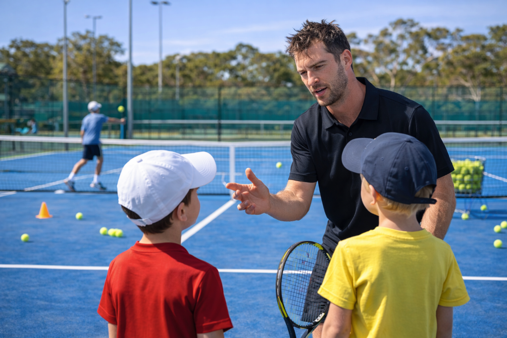 Tennis coaching