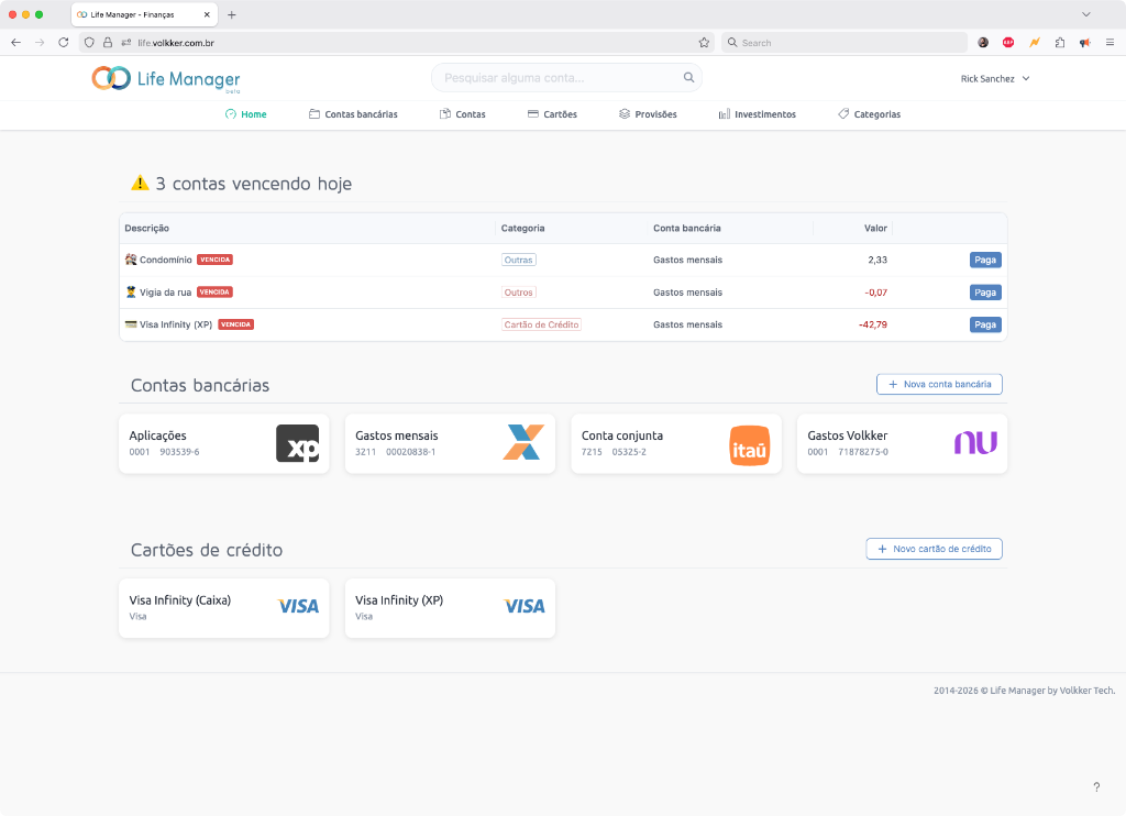 Life Manager screenshot 1
