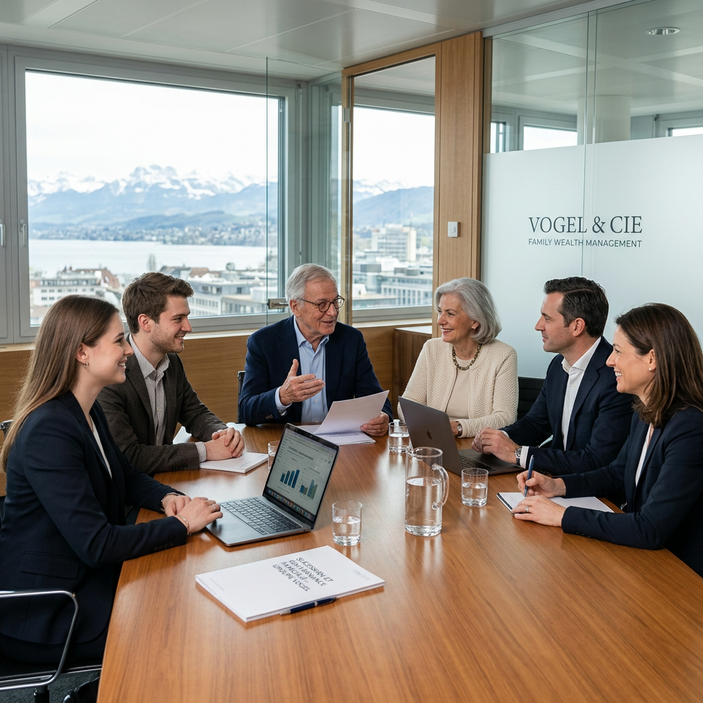Illustration — Les défis de la transmission d'entreprise familiale en Suisse : Stratégies pour une transition réussie