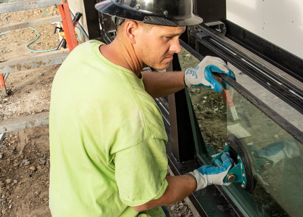 Storefront Glass Install