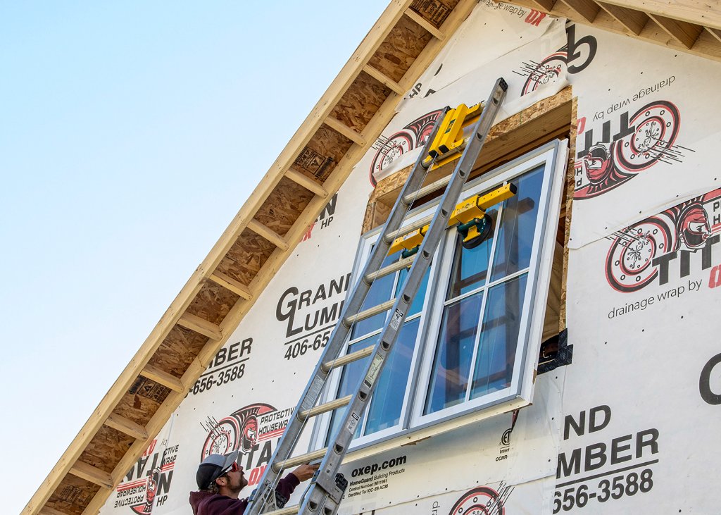 Ladder Lift - Window Install