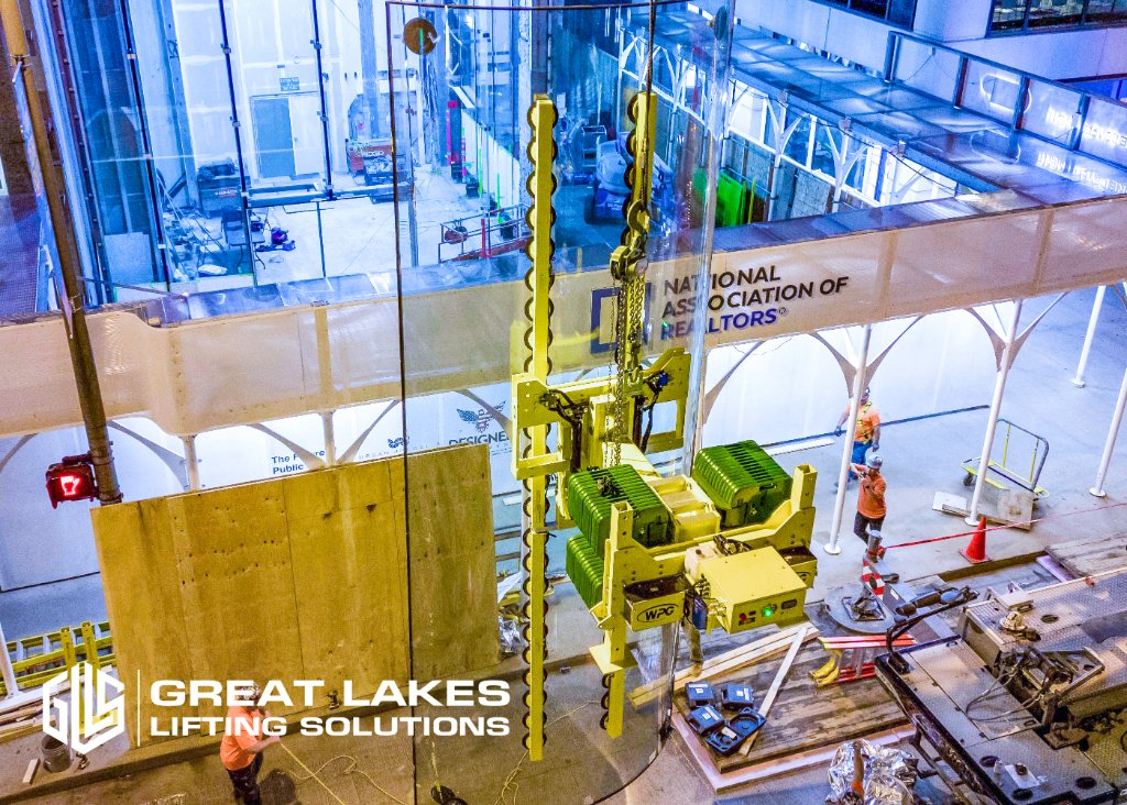 Indoor Glass Installation - Great Lakes