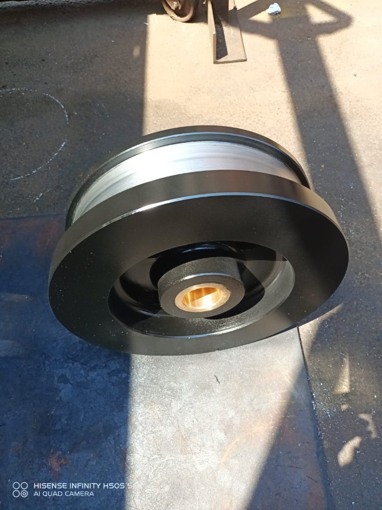 Crane Wheel With Bush