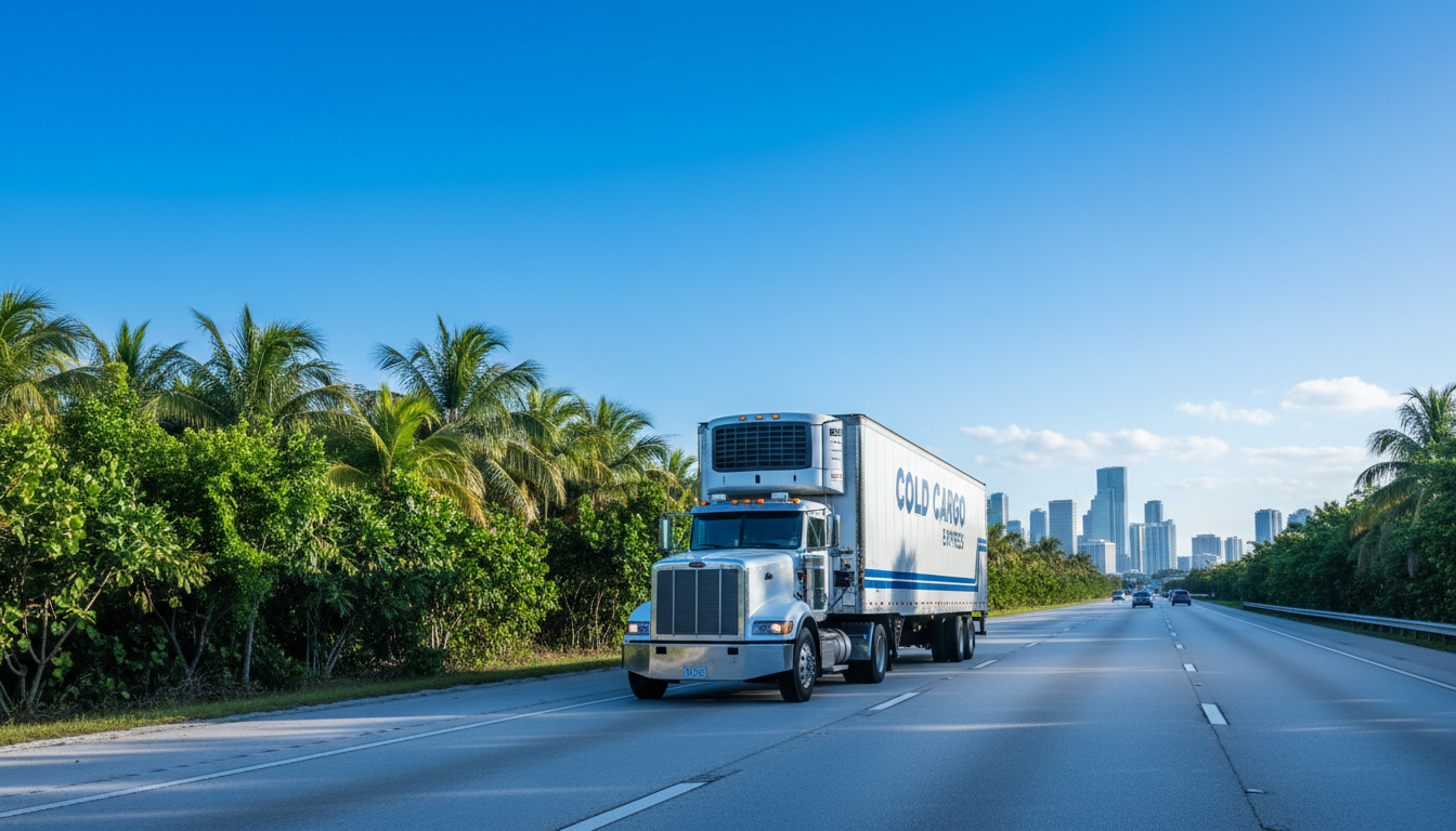 Cold Chain Logistics: Protecting Perishable Freight in Florida's Heat