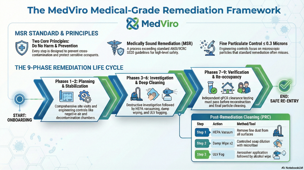 MedViro Medical-Grade Remediation Framework