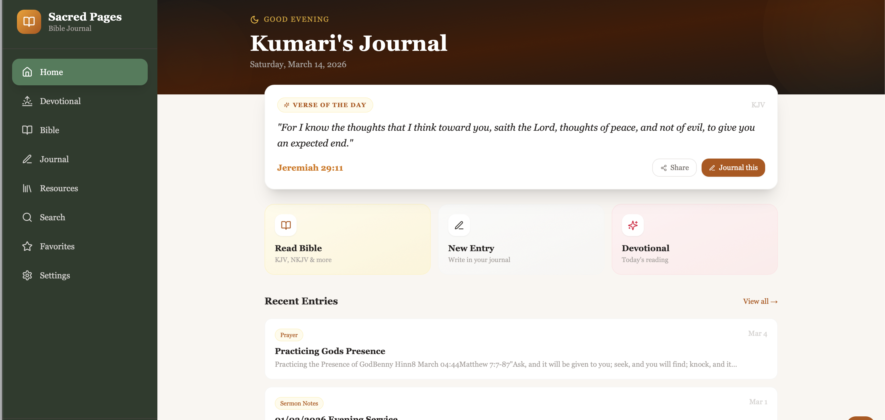Veritas Test  template preview