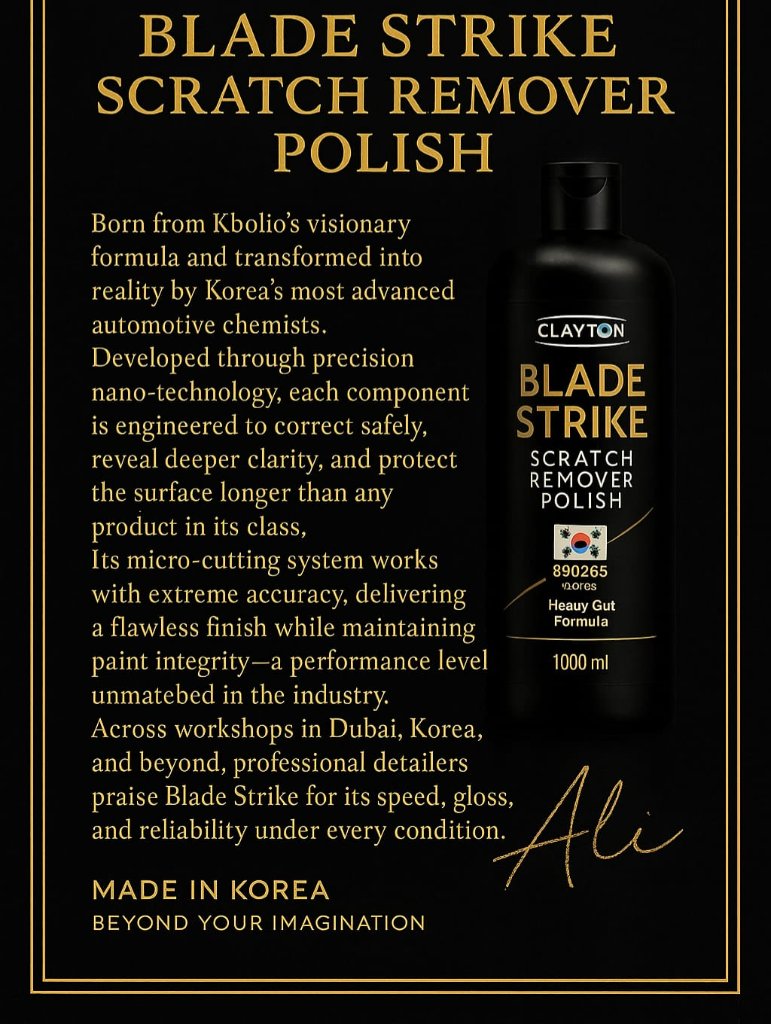 Blade Strike Certificate