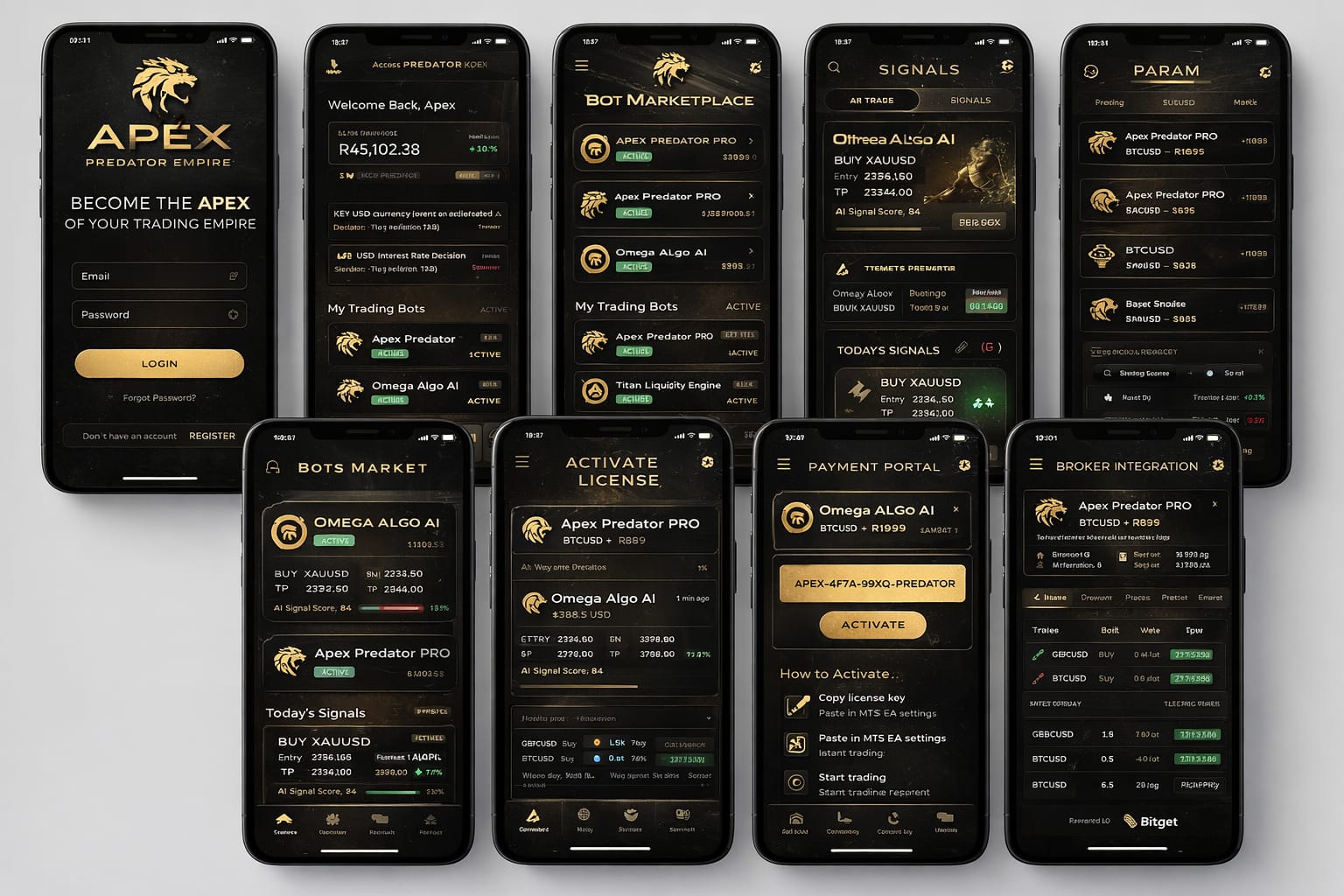 APEX PREDATOR EMPIRE template preview