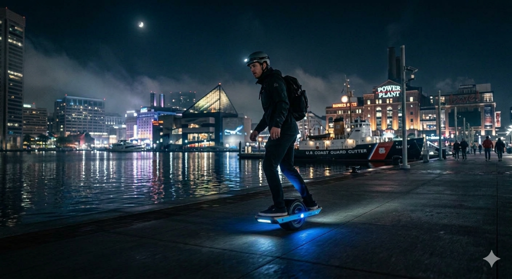 Baltimore Onewheel Night Ride