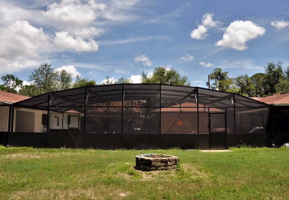 DeBary Screen Repair — completed screen room project, Volusia County FL