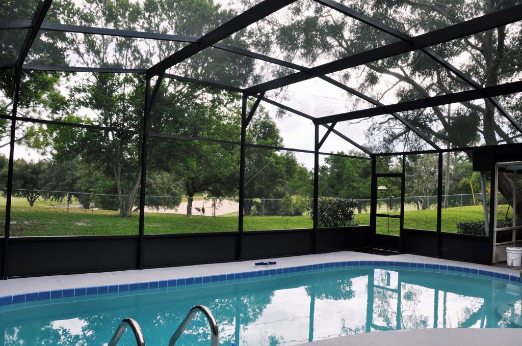 DeBary Pool Screen Repair — Volusia County pool screen panel repair