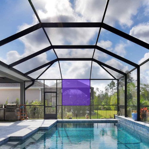 DeBary Pool Cage Screen Repair — Pool Enclosure Wall Panel — Full Rescreen | DeBary Screen Repair