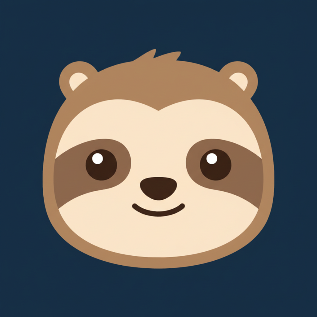 The Gentle Sloth logo