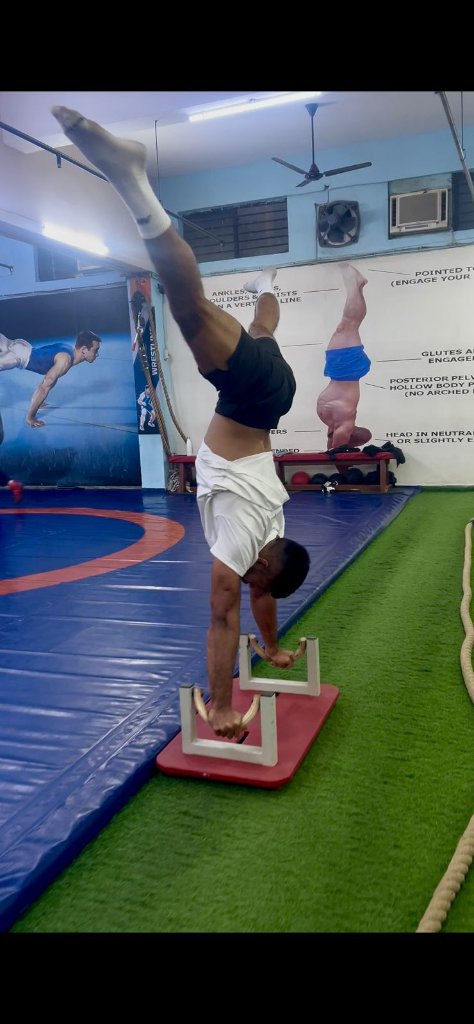 Gymnastics training at Sportivity