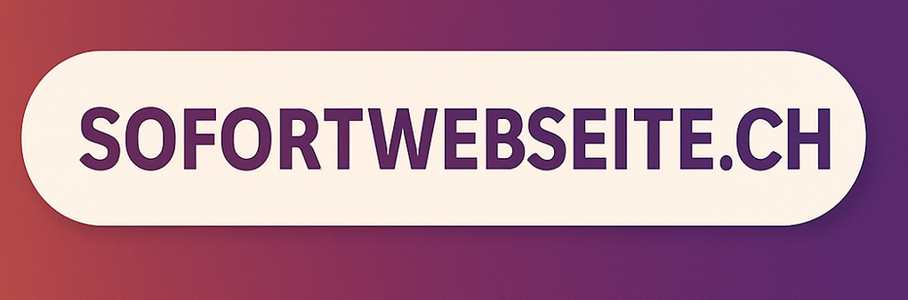 Sofortwebseite.ch
